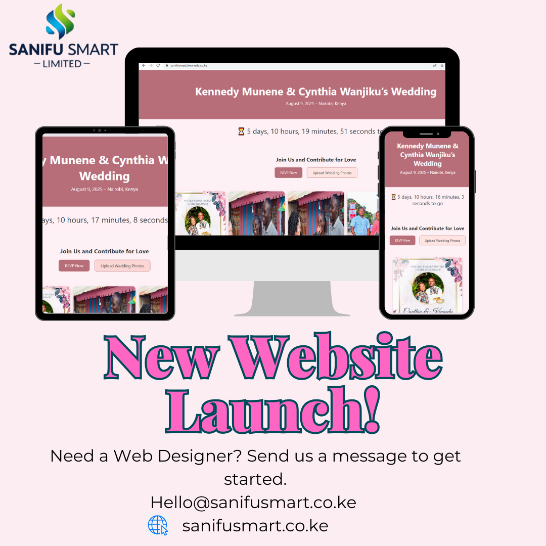 Cynthia and Kennedy website launch